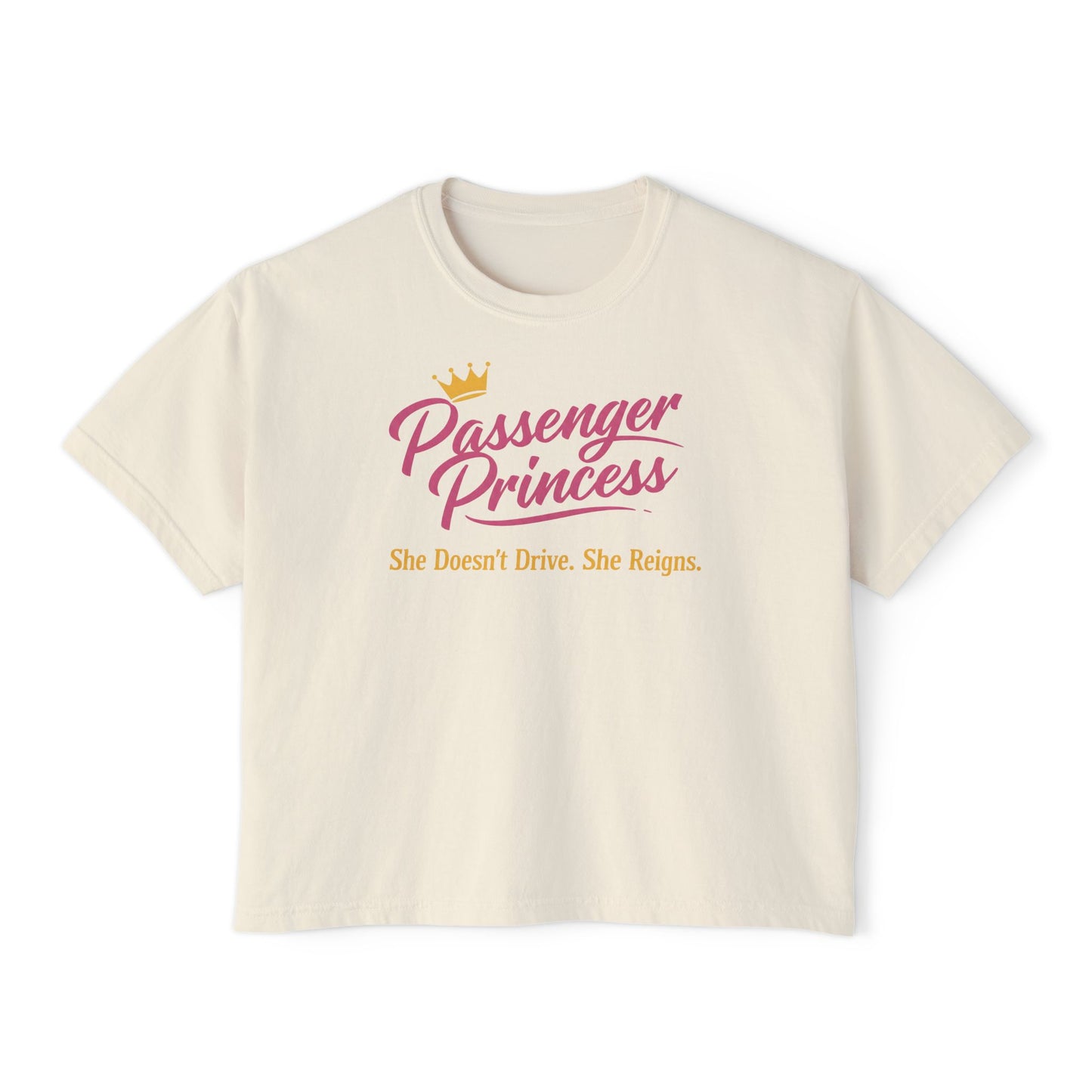 Passenger Princess:  Women's Boxy T-Shirt