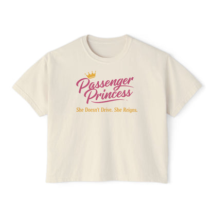 Passenger Princess:  Women's Boxy T-Shirt