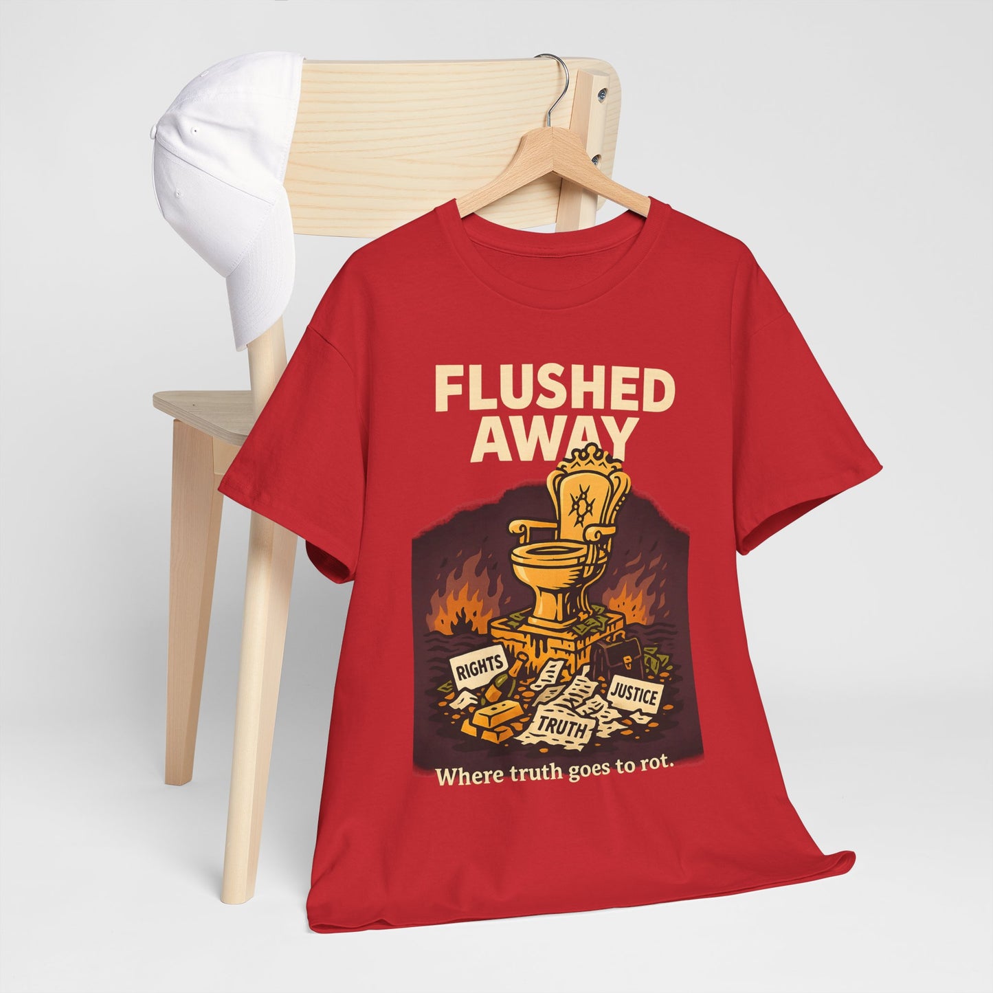 Flushed Away – Truth in the Toilet Tee